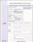 Relevé de remboursement des frais de santé